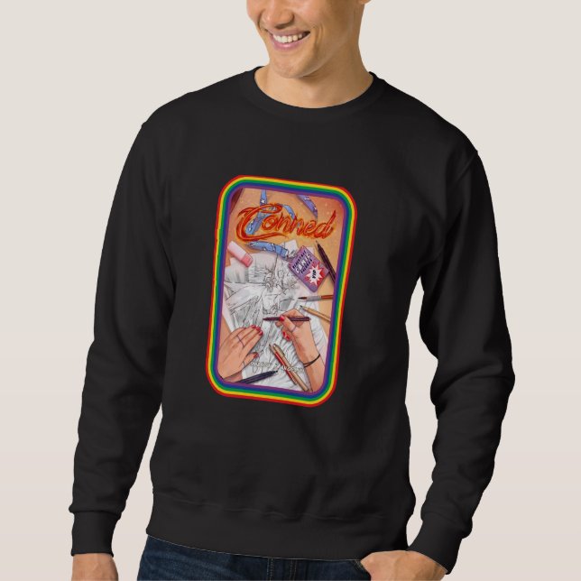 Conned Cover Artwork Sweatshirt (Vorderseite)