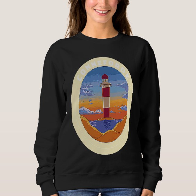 Conneforde Niedersachsen Germany Skyline Silhouett Sweatshirt (Vorderseite)