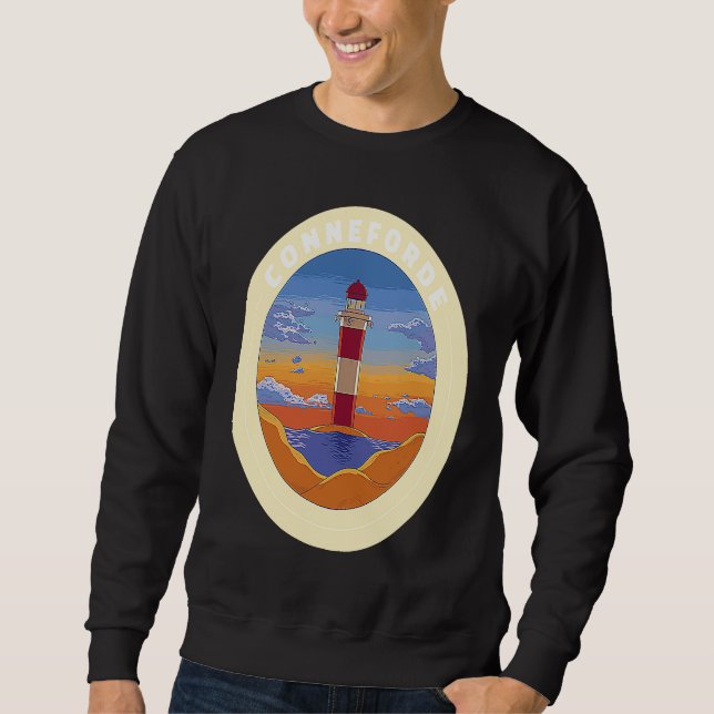 Conneforde Niedersachsen Germany Skyline Silhouett Sweatshirt (Vorderseite)