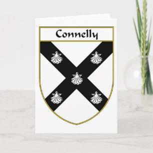Connelly Coat of Arms/Family Crest Feiertagskarte