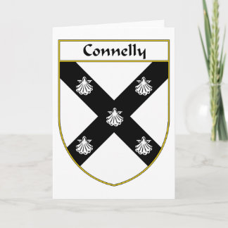 Connelly Wappen/Familienwappen Feiertagskarte