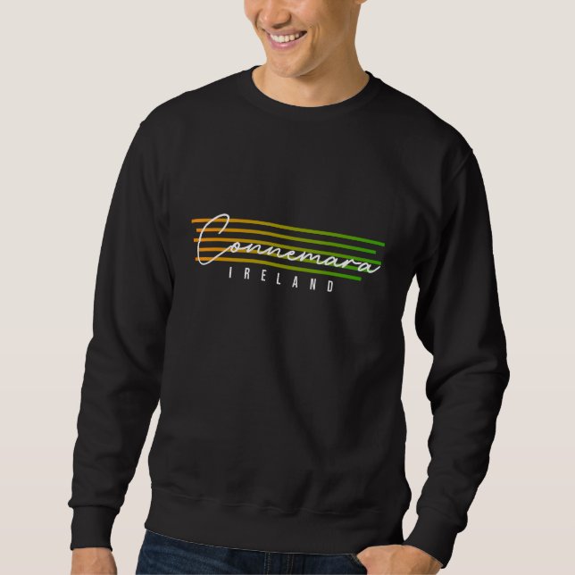 Connemara Ireland Souvenir Geschenk Sweatshirt (Vorderseite)