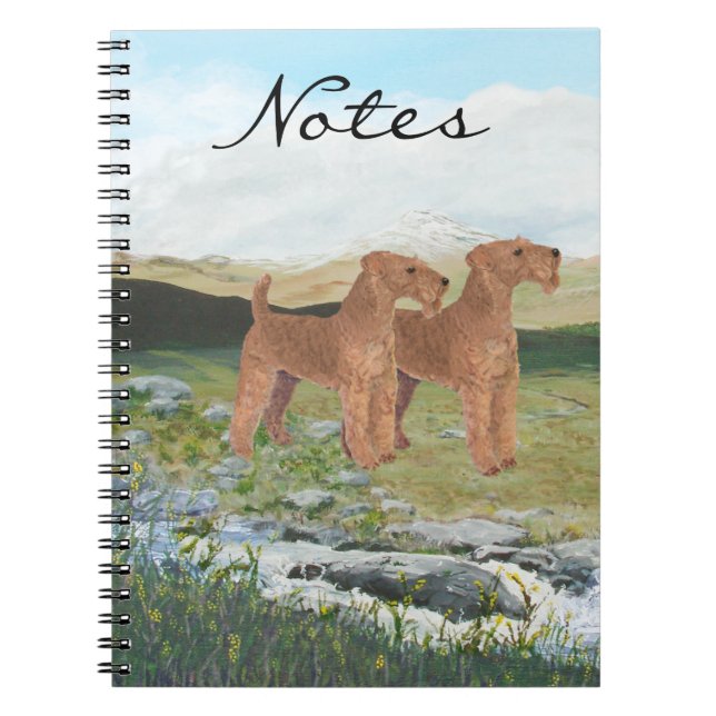 Connemara Landschaft Notizblock (Vorderseite)