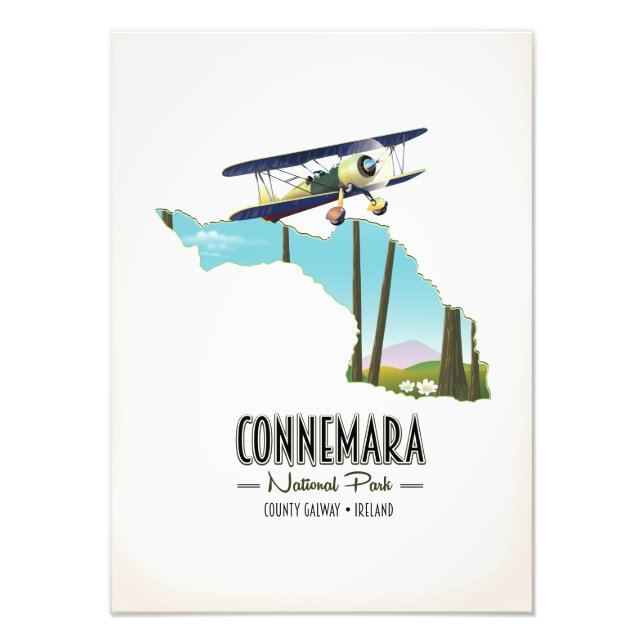 Connemara National Park Landkreis Galway Irland Ka Fotodruck (Vorne)