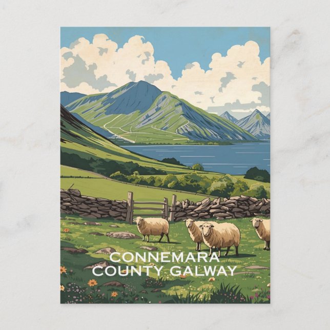 Connemara Postcard Postkarte (Vorderseite)