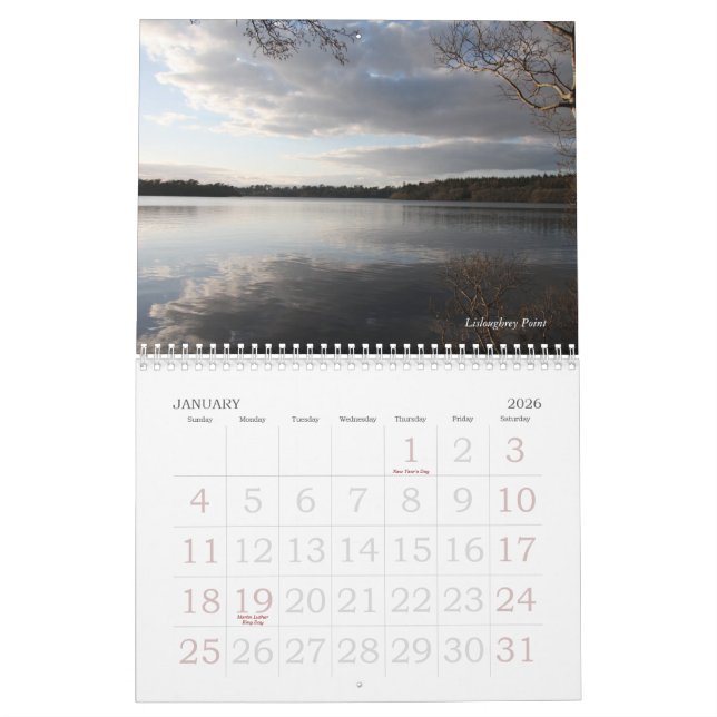 Connemara Seen Kalender (Jan 2026)