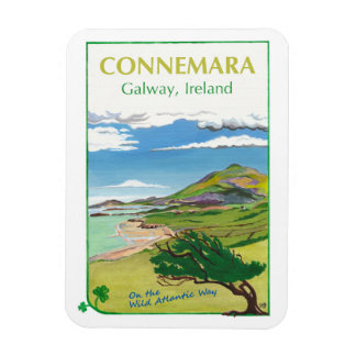 Connemara Travel Poster Kühlschrankmagnet Magnet