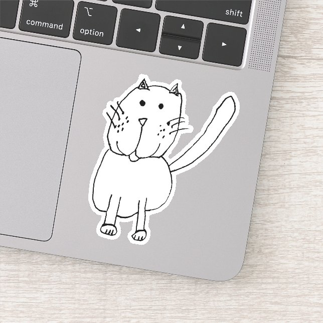 Conner's Cat Aufkleber (Detail)