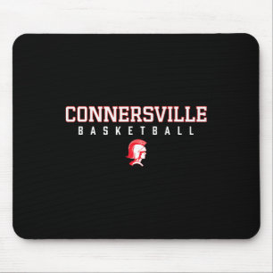 Connersville Spartans Logo Sketll Hs  Mousepad