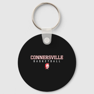 Connersville Spartans Logo Skizze Hs Schlüsselanhänger