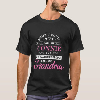 Connie Name Gift Personalisiert Oma T-Shirt