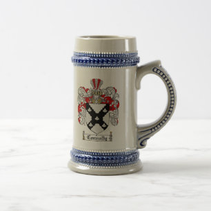 Connolly Wappen Stein / Connolly Wappenschild Bierglas