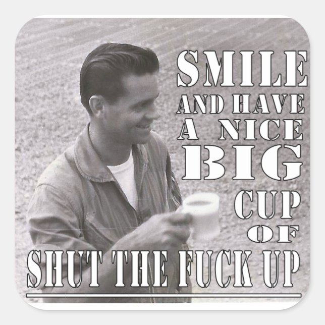 Connon Magnet Quadratischer Aufkleber (Vorderseite)