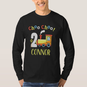 Connor Choo Choo Two Train 2. Geburtstag 2 T-Shirt
