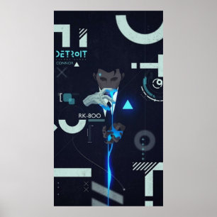 Connor Cover - Detroit wird menschlich Poster