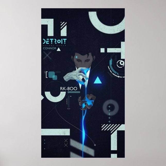 Connor Cover - Detroit wird menschlich Poster (Vorne)