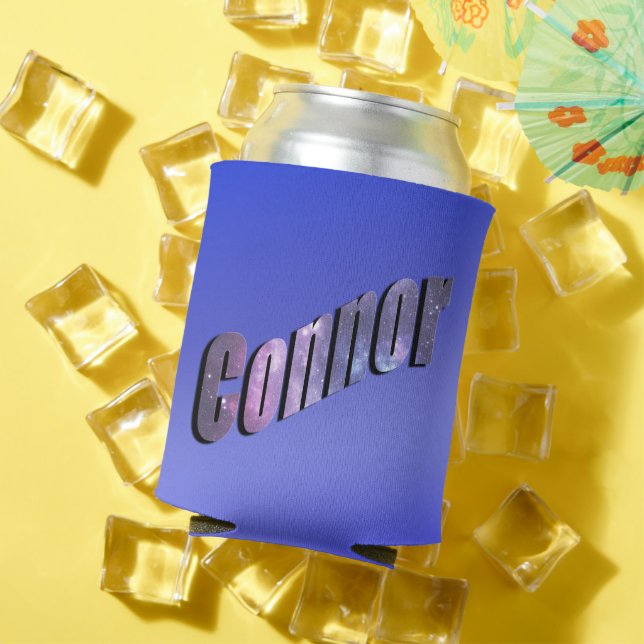 Connor, Mans Name, Blue Can Cooler, Dosenkühler (In Situ Sommer)