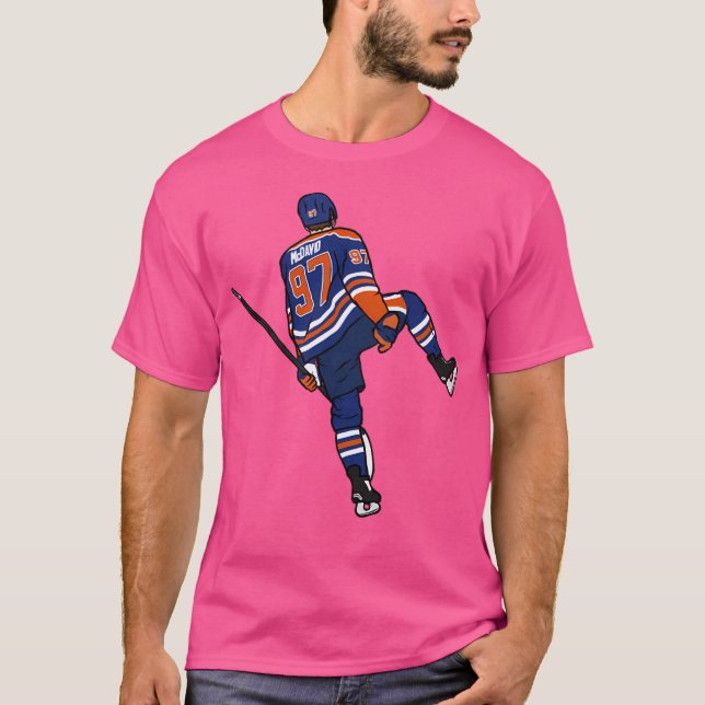 Connor Mcdavid Celebration T-Shirt (Vorderseite)