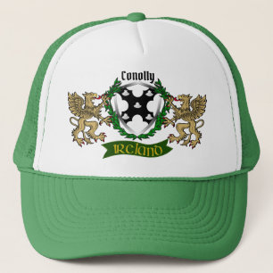 Conolly/O'Conolly Irish Shield w/Griffins Truckerkappe