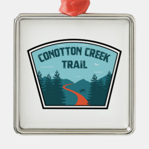 Conotton Creek Trail Ornament Aus Metall