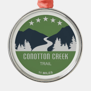 Conotton Creek Trail Ornament Aus Metall