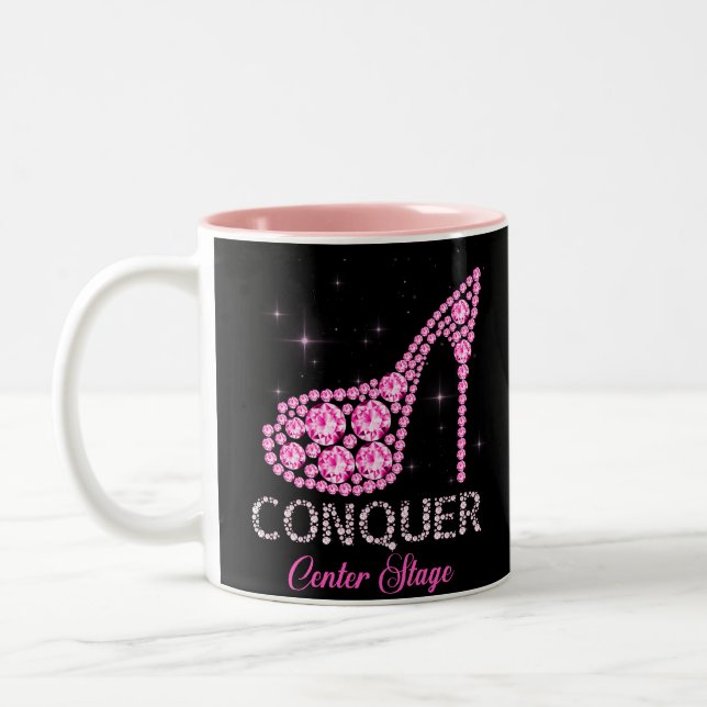 Conquer Center-Bühne Zweifarbige Tasse (Links)