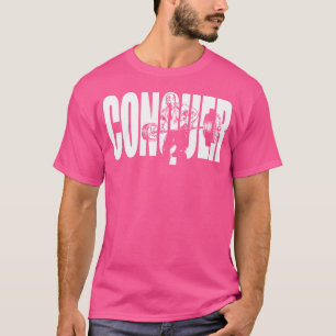 Conquer Lift Ronnie Coleman Bodybuilding Gym Motiv T-Shirt