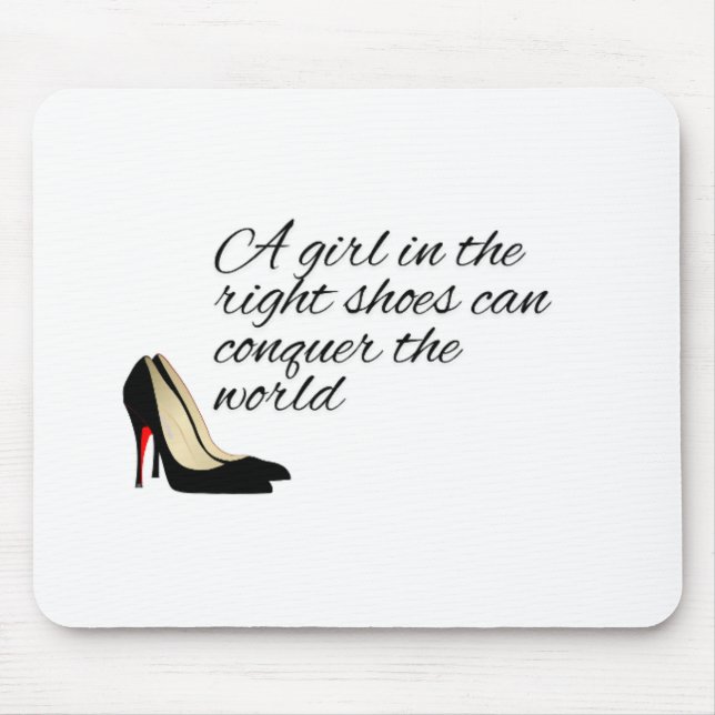 Conquer the World Mouse Mat Mousepad (Vorne)