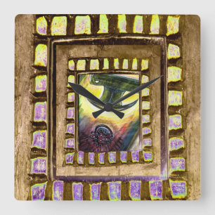 Conquest Over Evil Quadratische Wanduhr