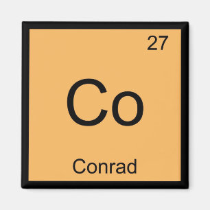 Conrad Name Chemie Element Periodensystem Magnet