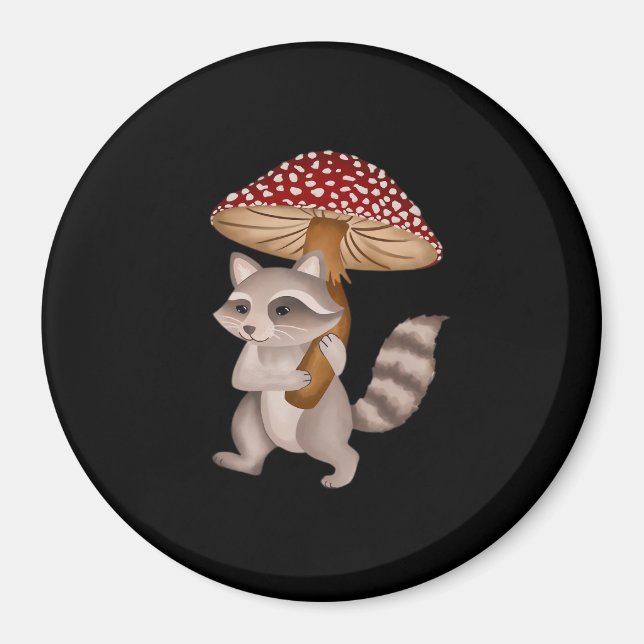 Conrad The Raccoon Classic Magnet (Vorne)