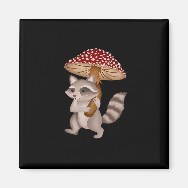 Conrad The Raccoon Classic Magnet (Vorne)