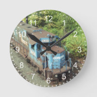 Conrail Diesel Lokomotive #1644 GP-15-1 Wall Clock