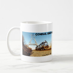 Conrail-Maschine 7741 bei Pencoyd Penna Kaffeetasse