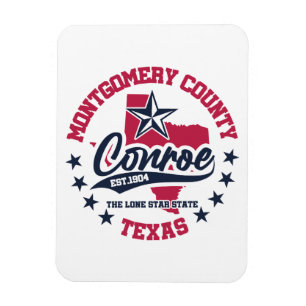 Conroe, Texas Magnet