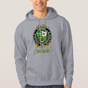 Conroy/O'Conry Irish Shield Personalisiert Hoodie