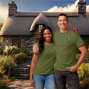 Conroy/O'Conry Irish Shield Personalisiert T-Shirt