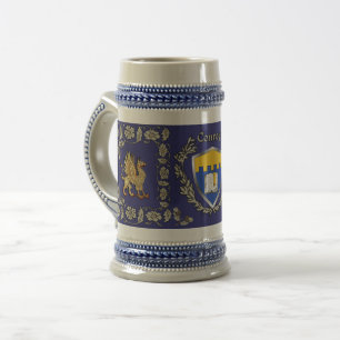Conroy/O'Mulconroy Irischer Schild Griffin Stein Bierglas