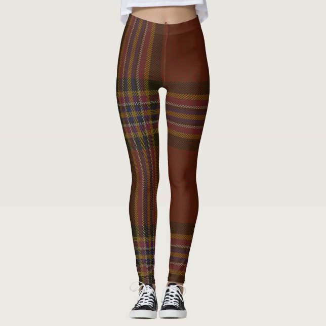 Conroy Tartan-Clan kariert Leggings (Vorderseite)