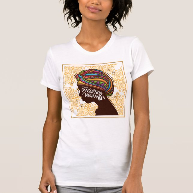 Consciencia Negra T - Shirt BOLD & ARTISTIC (Vorderseite)
