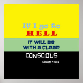 Conscious Hell ~ 24x24 Poster