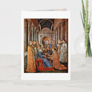 Consecration Of St.Lawrence By Fra Angelico Karte