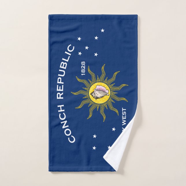 Conseil Republic Flag Key West Florida Handtuch (Handtuch)