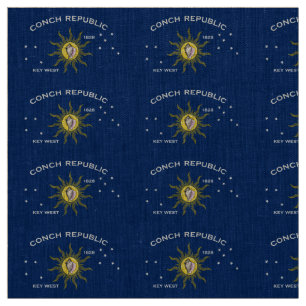Conseil Republic Flag Key West Florida Stoff