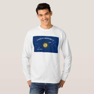 Conseil Republic Flag Key West Florida T-Shirt