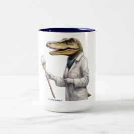 Conservasaurus Dinosaur Zweifarbige Tasse