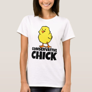 Conservative Chick Ladys T - Shirt