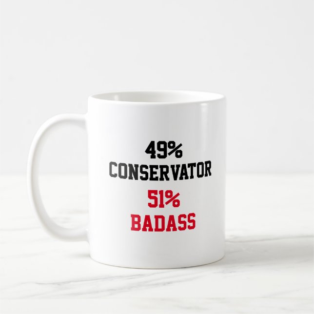 Conservator Badass Kaffeetasse (Links)