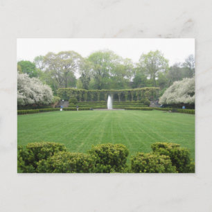 Conservatory Garden Central Park New York City NYC Postkarte