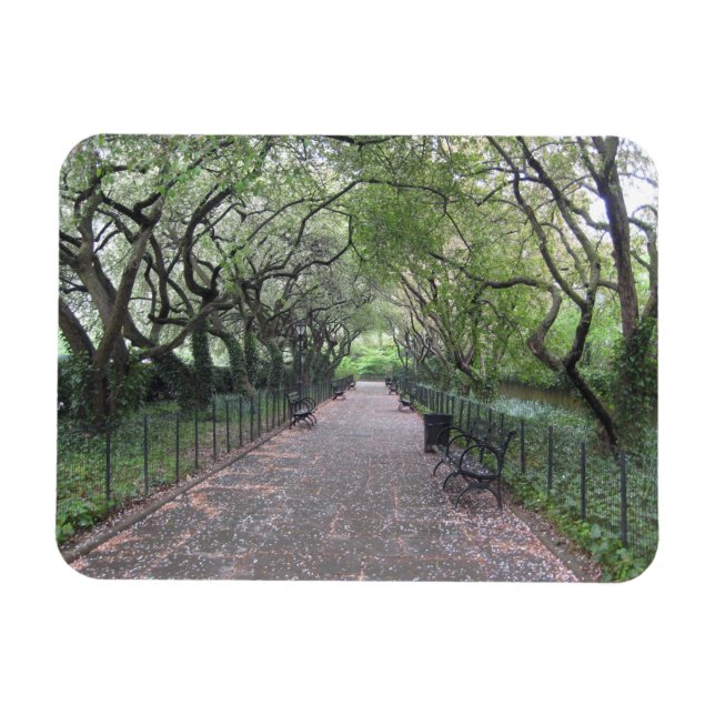 Conservatory Garden Central Park NYC Fotografie Magnet (Horizontal)